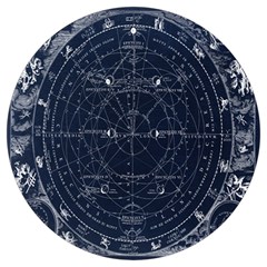 Astronomie Astrologie Vintage  Round Trivet