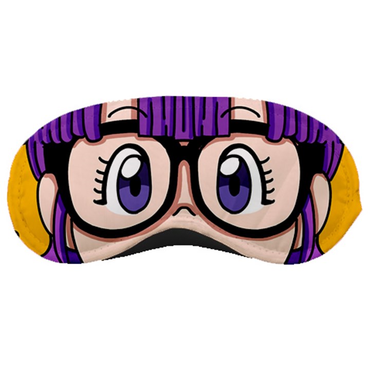Personalized Dr Slump Arale Face Fans Art Sleep Mask Sleep Mask
