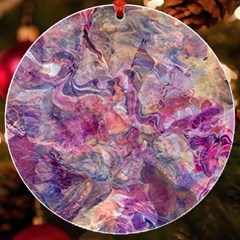 Pour With Cat Uv Print Acrylic Ornament Round