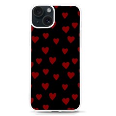 Small Cute Hearts  Iphone 15 Tpu Uv Print Case