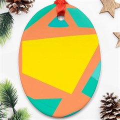 Geometric Design 02 Ornament (oval)