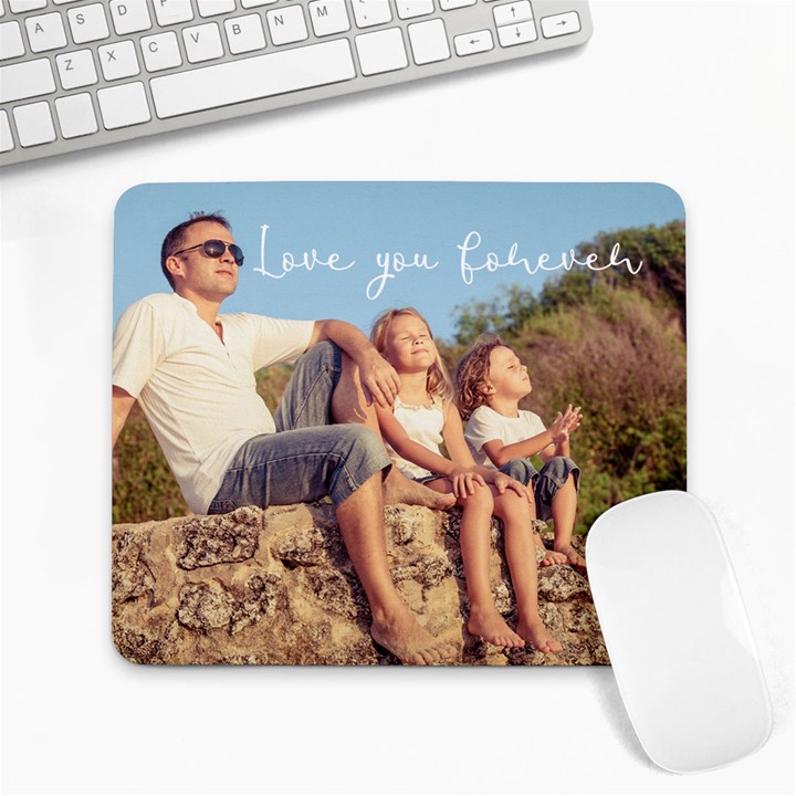 Love You Forever Large Mousepad