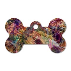 Blended Symmetry Dog Tag Bone (one Side)