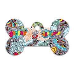 Supersonicangeldream Dog Tag Bone (one Side)