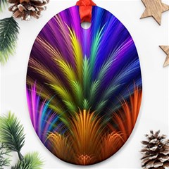 Abstract Colors - , Abstract Colors Ornament (oval)