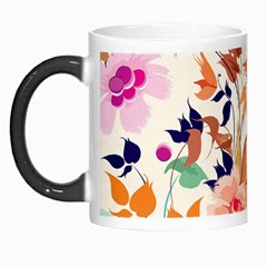 Abstract Floral Background Morph Mug
