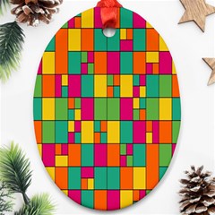 Abstract-background Ornament (oval)