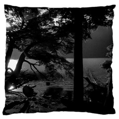 Los Alerces National Park Waterfront Landscape, Argentina002 Large Cushion Case (one Side)