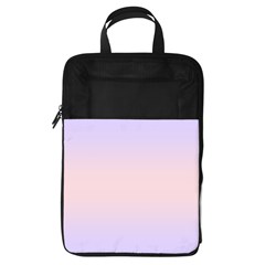 Pale Violet To Pale Pink Bilinear Gradient Foldable Shoe Storage Bag