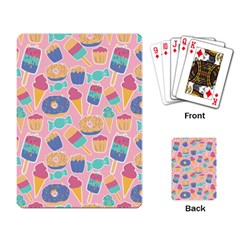 Ice Cream Donut Sweets Candie Playing Cards Single Design (rectangle)