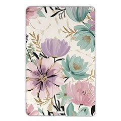 Flowers Pattern Floral Name Card Style Usb Flash Drive