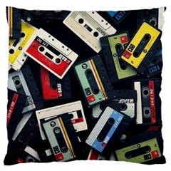Abstract Case Large Cushion Case (one Side)