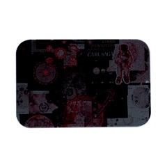 Aesthetic , Aesthetic, Dark Open Lid Metal Box (silver)  