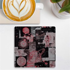 Aesthetic , Aesthetic, Dark Uv Print Square Tile Coaster 