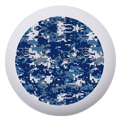 Blue, Camouflage, Cool, Navy, New, Pattern Dento Box With Mirror
