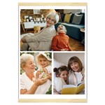 Personalized 3 Photos Hanging Canvas Print Hanging Canvas Prints 16  x 22  Front