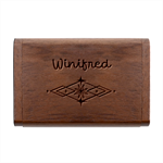Personalized Totem Name Wood Oval USB Flash Drive Wood Oval USB Flash Drive Box