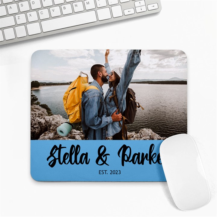 Name Photo Mousepad Collage Mousepad