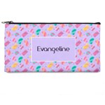 Personalized Cotton Candy Pattern Name Pencil Case Pencil Case Front