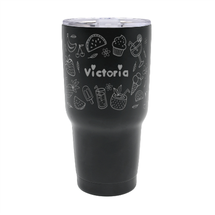 Personalized Name Any Text Summer 30oz Thermal Travel Tumbler 30oz Thermal Travel Tumbler