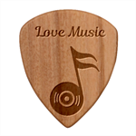 Personalized rock music Guitar Picks Set Guitar Shape Wood Guitar Pick Holder Case And Picks Set Pick