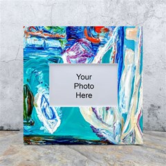 Sailing Boat White Box Photo Frame 4  X 6 