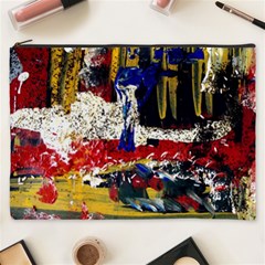 Abstract-1 Cosmetic Bag (xxxl)