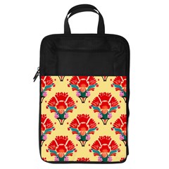 Retro 40s 50s Mexico Flowers Pattern 4 Foldable Shoe Storage Bag