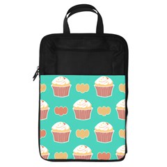 Retro 40s 50s Cupcake Pattern 3 Foldable Shoe Storage Bag