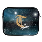 Personalized Initial Name Starnight iPad Zipper Case Apple iPad Zipper Case Front