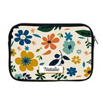 Spring Floral Pattern Apple MacBook Pro 17  Zipper Case Front