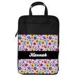 Personalized Name Any Text Floral Foldable Shoe Storage Bag Foldable Shoe Storage Bag Front