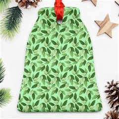 Leaves Pattern Texture Seamless Ornament (bell)