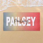 Custom Color Any Text Name 54 X27  Super Absorbent Beach Towel	 Front