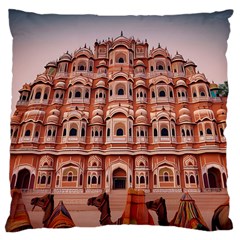 Rajasthan Hawa Mahal Large Cushion Case (one Side)