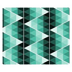 Triangles Pyramid Geometric Pattern 40  X 50  Two Sides Premium Plush Fleece Blanket (kids Size)