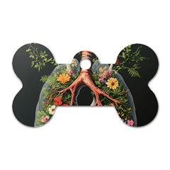 Lungs Health Dog Tag Bone (one Side)