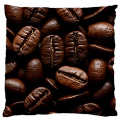 Coffee Beans Large Cushion Case (two Sides)