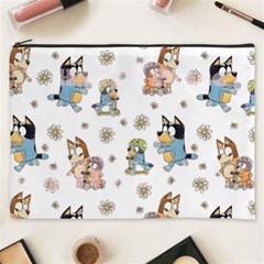 Bluey, Bluey Merch, Bluey Pattern, Bluey Bluey, Bingo, Bluey Design, Bluey Dog Cosmetic Bag (xxxl)