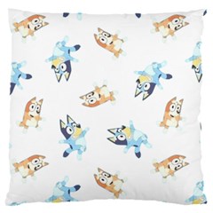 Bluey, Bluey Merch, Bluey Pattern, Bluey Bluey, Bingo, Bluey Design, Bluey Dog 16  Baby Flannel Cushion Case (two Sides)