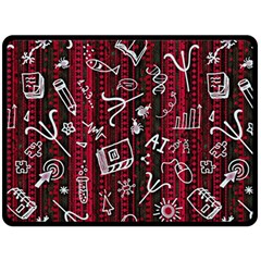 Abstract Pattern Background 80  X 56  Fleece Blanket (large)