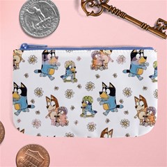 Bluey, Bluey Merch, Bluey Pattern, Bluey Bluey, Bingo, Bluey Design, Bluey Dog Large Coin Purse