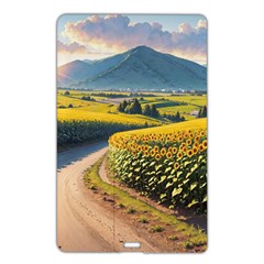 Sunflowers Flowers Nature Name Card Style Usb Flash Drive