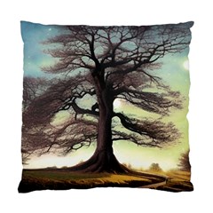 Nature Outdoors Cellphone Wallpaper Background Artistic Artwork Starlight Book Cover Wilderness Land Standard Cushion Case (one Side)