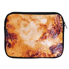 Burnt Paper Texture Print Design Apple Ipad 2/3/4 Zipper Cases