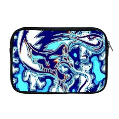 Trippy Dippy Bears Blue Dancing Greatful Dead Skull Steal Your Face Apple Macbook Pro 17  Zipper Case